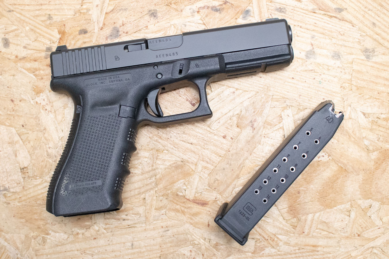 GLOCK 22 Gen4 40 S&W Police Trade-in Pistols (Fair Condition)